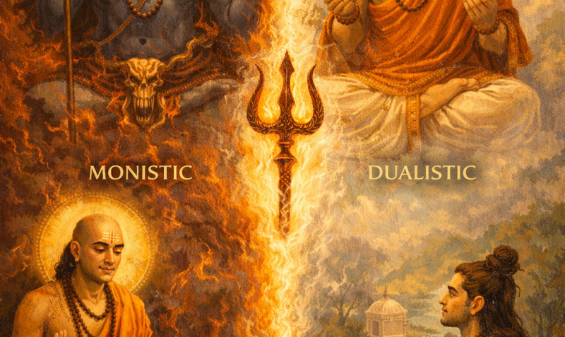Shivaism vs advaita